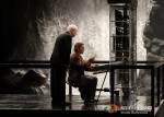 Michael Caine and Christian Bale In The Dark Knight Rises Movie Stills