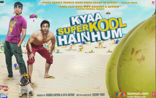Riteish Deshmukh, Tusshar Kapoor In Kyaa Super Kool Hai Hum Movie Poster