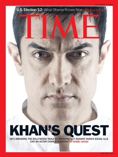 Aamir Khan On Time Magazine Cover Page