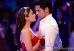 Alia Bhatt Hot and Sidharth Malhotra in a romantic pose in Student of the Year Movie Stills