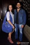 Maria Goretti and Arshad Warsi At Malti Bhojwani's 'Don't Think Of A Blue Ball' Book Launch