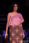 Model At Lakme Fashion Week 2012