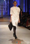 Model Walks The Ramp At Lakme Fashion Week 2012 Grand Finale