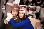 Preity Zinta and Rhehan Malliek at a store in Ishkq In Paris Movie Stills
