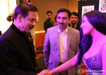 Subrata Roy and Veena Malik at Sahara Channel Launch