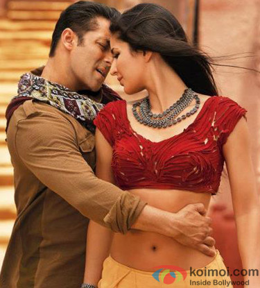 Salman Khan and Katrina Kaif (Ek Tha Tiger Movie Stills)