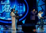 Hussain Kuwajerwala Anu Malik and Akshay Kumar OMG Oh My God! Movie Music Launch On Indian Idol Season 6