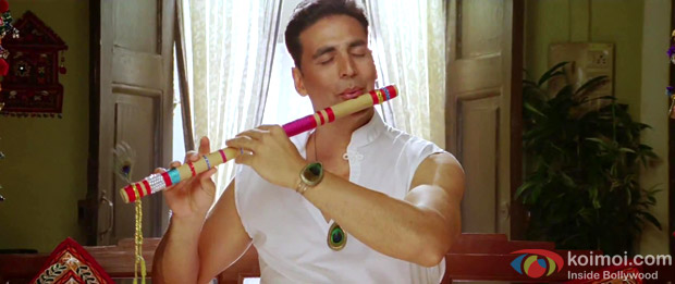 Akshay Kumar in a still from OMG Oh My God! Movie
