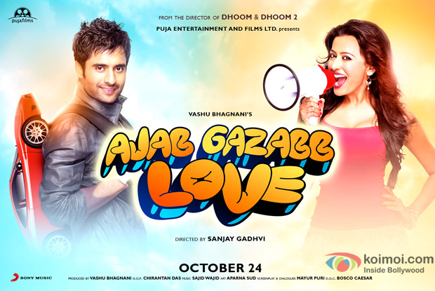 Ajab Gazabb Love Movie Poster Wallpaper