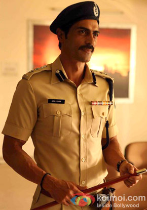Arjun Rampal in a still from Chakravyuh Movie
