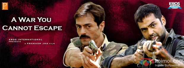 Arjun Rampal and Abhay Deol from Chakravyuh Movie
