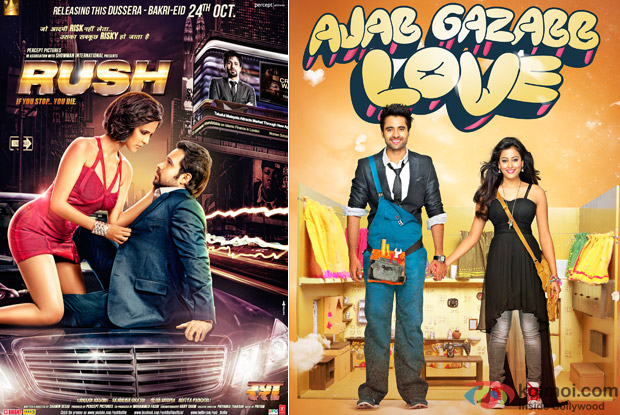 Rush and Ajab Gazabb Love Movie Posters