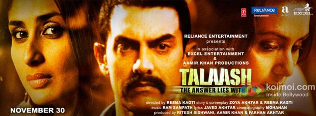 Kareena Kapoor, Aamir Khan and Rani Mukerji from Talaash Movie