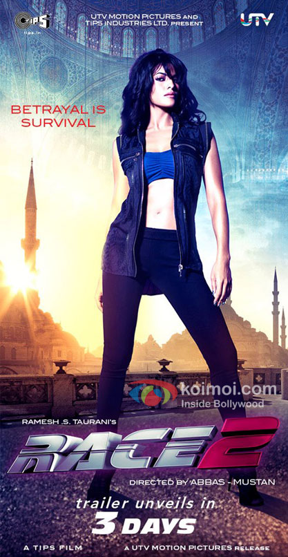 Jacqueline Fernandez In Race 2 Movie First Look Poster