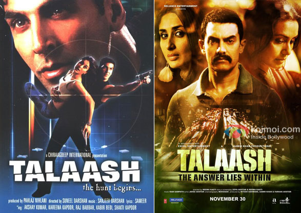 Talaash: The Hunt Begins... & Talaash: The Answer Lies Within Movie Poster