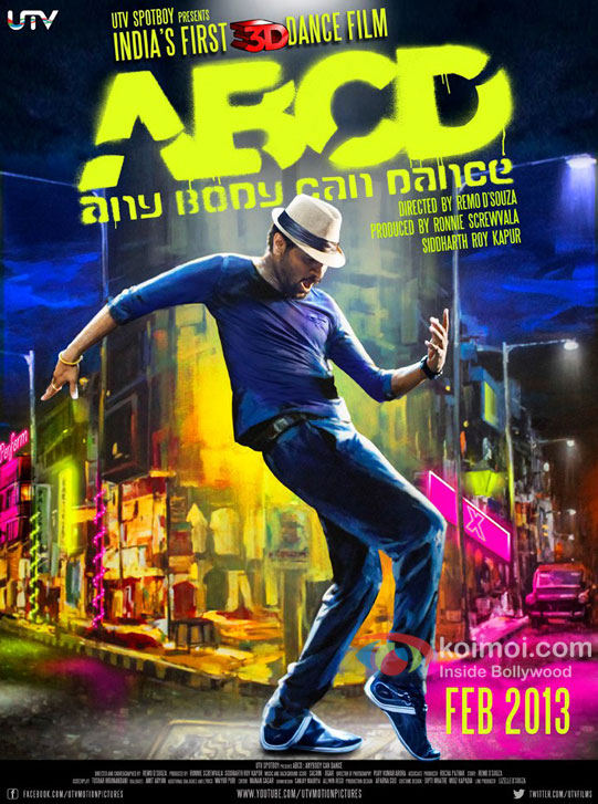 Prabhu Deva in ABCD - Any Body Can Dance Movie First Look Poster