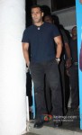 Bollywood actor Salman Khan at Arbaaz Khan's wedding anniversary party at Olive in Bandra, Mumbai Pic 1
