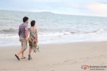 Rajeev Khandelwal and Tena Desae take a romantic walk beach side in Table No. 21 Movie Stills