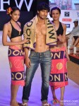 Vidhyut Jamwal walks for Welspun at India Resort Fashion Week 2012 Pic 3