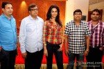 K C Bokadia And Mallika Sherwat And Prafull Saklecha at Press Meet of Film 'Dirty Politics' Pic 2
