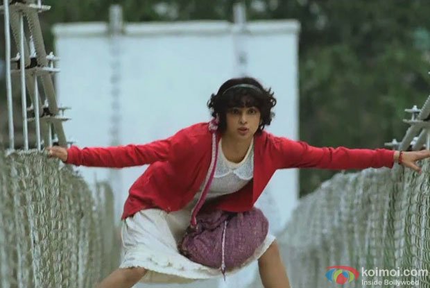 Priyanka Chopra in a still from Barfi! Movie