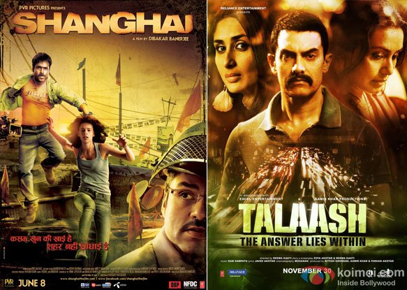 Shanghai and Talaash Movie Poster