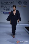 Bipasha Basu walks the ramp at 'Lakme Fashion Week 2013' Pic 1