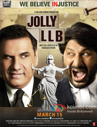 Jolly LLB Review (Jolly LLB Movie Poster)