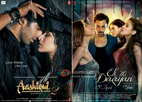 Aashiqui 2 And Ek Thi Daayan Movie Poster