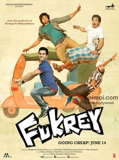 Fukrey Movie First Look Poster 1