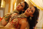 Hot Mohan sisters Mukti Mohan and Shakti Mohan in the Song 'Kaambal Ke Neeche' from Kaanchi Movie Stills