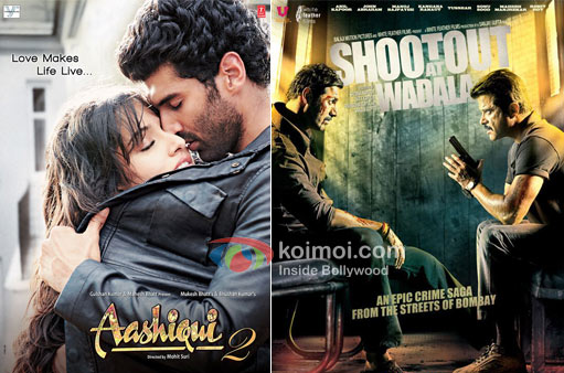 Aashiqui 2 And Shoot out at wadala movie Poster