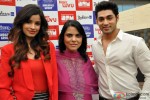 Chetna Pande Pallavi Mishra and Ruslaan Mumtaz Promote 'I Don't Luv U' In Ghaziabad Pic 4