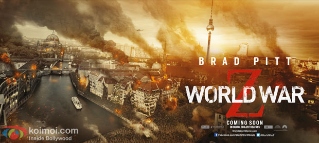 Brad Pitt starrer World War Z Movie Poster 1
