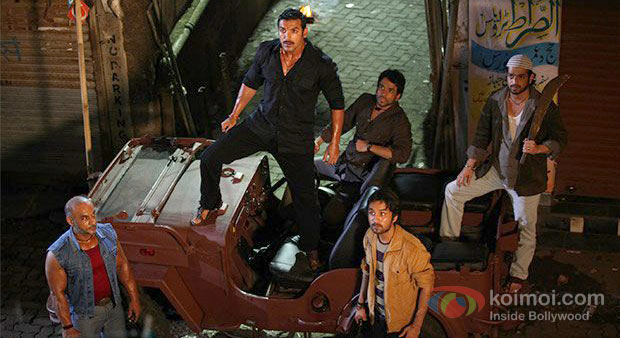 John Abraham And Tusshar Kapoor in Shootout At Wadala Movie Stills