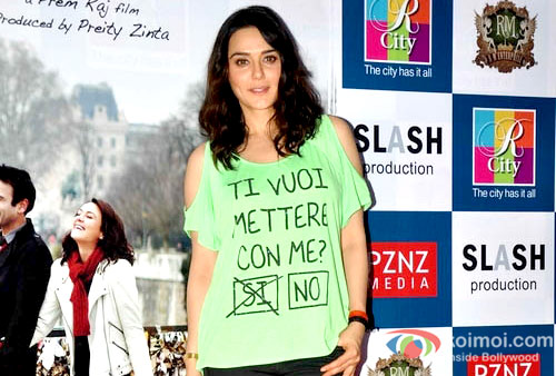 Preity Zinta promotes 'Ishkq in Paris' Movie