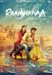 Sonam Kapoor and Dhanush in Raanjhanaa Movie Poster