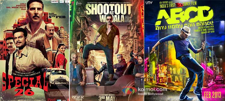 Special Chabbis, Shootout At Wadala And ABCD-Any Body Can Dance Movie Poster