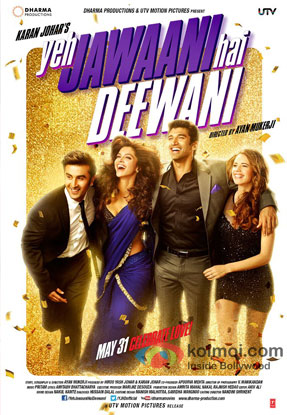 Yeh Jawaani Hai Deewani Review (Yeh Jawaani Hai Deewani Movie Poster)