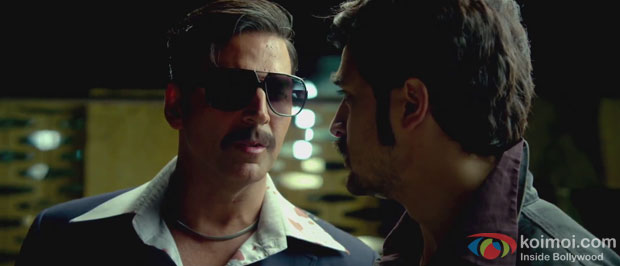 Akshay Kumar and Imran Khan in a still from Once Upon A Time In Mumbaai Again