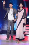 Farhan Akhtar And Sonam Kapoor Promote Bhaag Milkha Bhaag on india's dancing superstar Pic 2