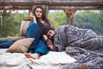 Huma Qureshi and Arshad Warsi in Dedh Ishqiya Movie Stills Pic 2