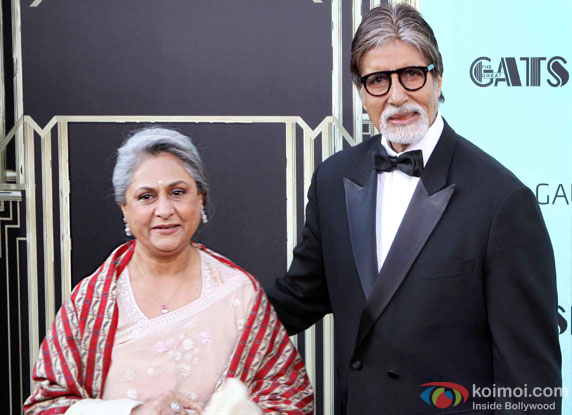 Jaya Bachchan and Amitabh Bachchan