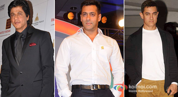 Shah Rukh Khan, Salman Khan And Aamir Khan