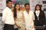 Dhanush, Sonam Kapoor And Krishika Lulla At Raanjhanaa Press Meet in Delhi Pic 1