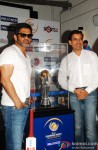 Suniel Shetty and Harsha Bhogle unveil ICC Champions Trophy 2013 Pic 2