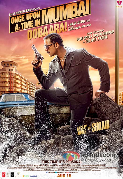 Akshay Kumar in Once Upon A Time In Mumbaai Dobaara! New Movie Poster