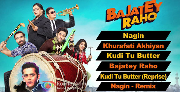 Dolly Ahluwalia, Vinay Pathak, Ranvir Shorey, Tusshar Kapoor, Vishakha Singh, Ravi Kishan Maryam Zakaria in Bajatey Raho Movie Poster