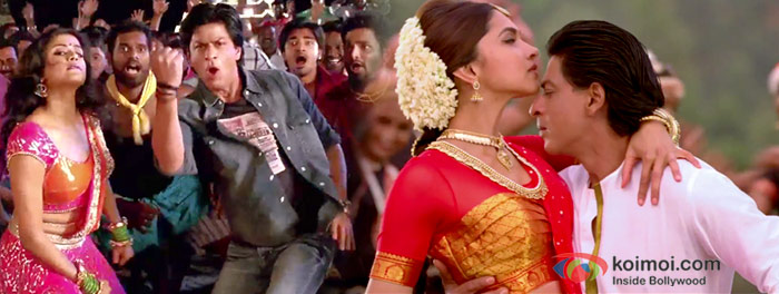 Kiran Kamath, Shah Rukh Khan And Deepika Padukone in Chennai Express Movie Stills