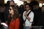 Madhuri Dixit And Shah Rukh Khan On Their Way Back From Iifa Macau